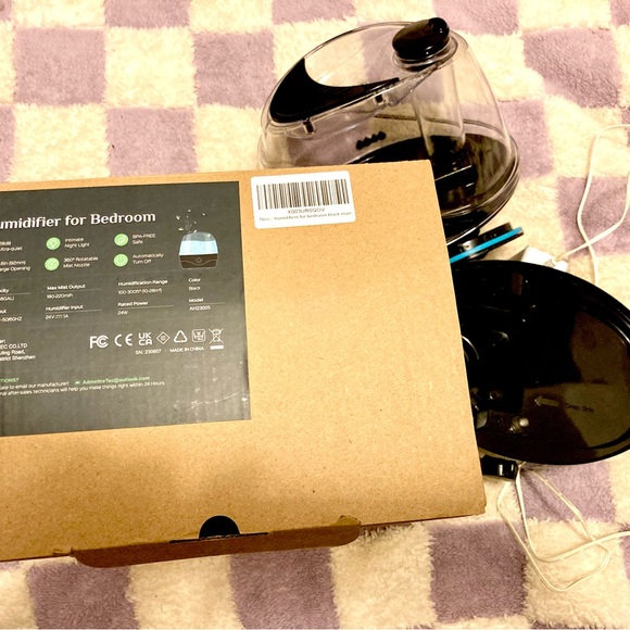 Humidifier - Ultrasonic, Ultra Quiet, Cool Mist - by Admettre - Picture 4 of 11